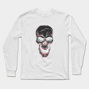 Skull , reaper with depth eyes Long Sleeve T-Shirt